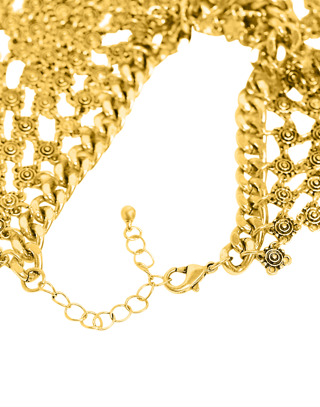 Gold Chainmail Bracelet