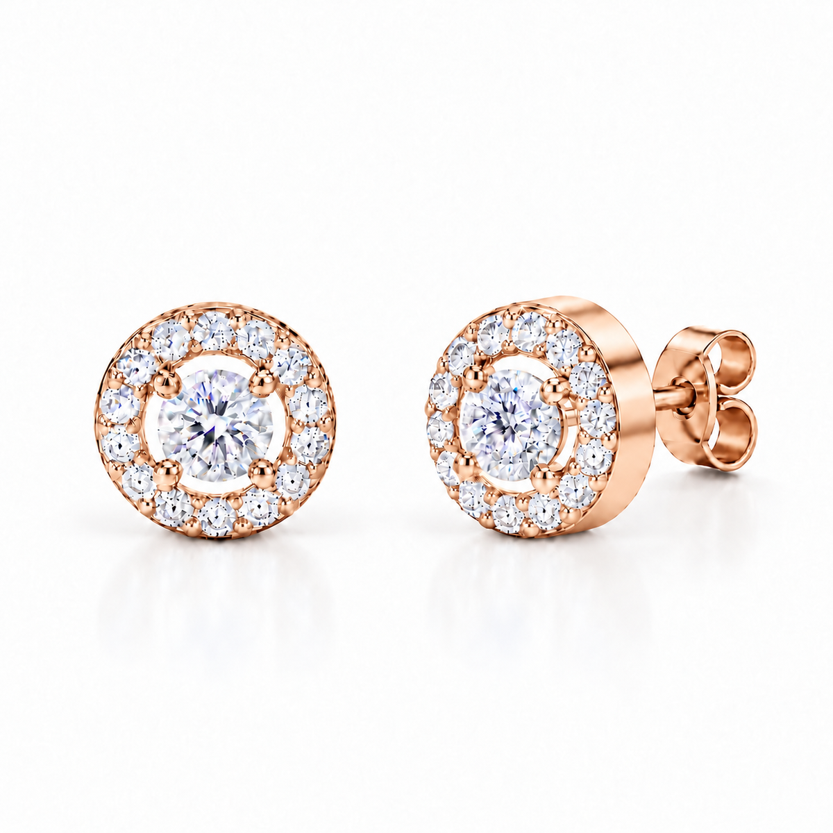 Angel Studs Silver